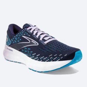 Brooks Glycerin GTS 20 Womens Running Shoe Size 7B in Peacoat/Ocean/Pastel Lilac